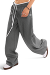 Women Striped Regular Fit Mid-Rise Trousers